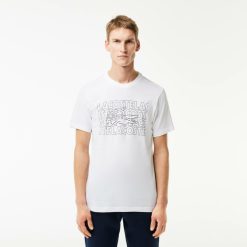 Vetements De Sport | LACOSTE T-Shirt Sport Ultra-Dry Avec Imprime