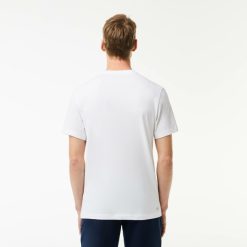 Vetements De Sport | LACOSTE T-Shirt Sport Ultra-Dry Avec Imprime