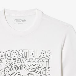 Vetements De Sport | LACOSTE T-Shirt Sport Ultra-Dry Avec Imprime