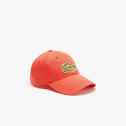 Chapeaux & Casquettes | LACOSTE Casquette Unie Ajustable Lacoste En Twill De Coton Biologique