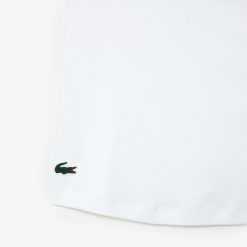 Vetements De Sport | LACOSTE T-Shirt Sport Contraste En Coton Stretch