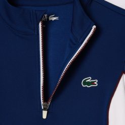 Vetements De Sport | LACOSTE Sweatshirt Slim Fit Sport Avec Manches Contrastees