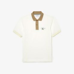 Polos | LACOSTE Polo Bicolore Homme Lacoste En Coton Biologique