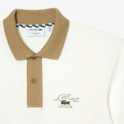 Polos | LACOSTE Polo Bicolore Homme Lacoste En Coton Biologique