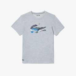 Vetements De Sport | LACOSTE T-Shirt Sport En Jersey De Coton