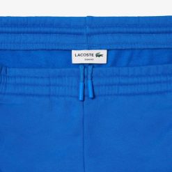 Pantalons & Shorts | LACOSTE Pantalon De Survetement Jogger Slim Fit Homme En Molleton De Coton Biologique