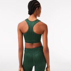 Brassieres & Leggings | LACOSTE Brassiere Femme Lacoste Sport Avec Imprime