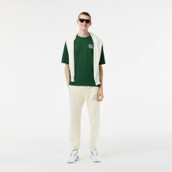 Vetements De Sport | LACOSTE T-Shirt Homme Lacoste Sport Edition Roland Garros En Jersey Epais