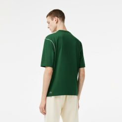 Vetements De Sport | LACOSTE T-Shirt Homme Lacoste Sport Edition Roland Garros En Jersey Epais