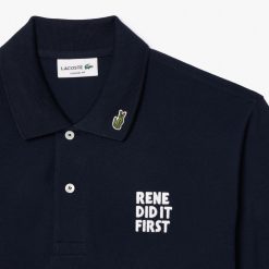 Polos | LACOSTE Polo Original L.12.12 Avec Message Brode