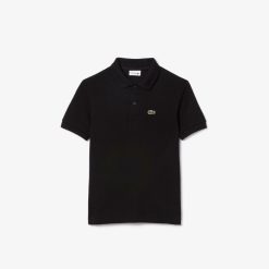 Vetements Fille | LACOSTE Polo Enfant Lacoste Regular Fit En Petit Pique Uni