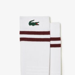 Vetements De Sport | LACOSTE Chaussettes Tennis En Jersey Respirant