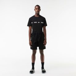 Sous-Vetements & Vetements D'Interieur | LACOSTE T-Shirt De Pyjama Avec Inscriptions En Jersey