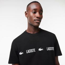 Sous-Vetements & Vetements D'Interieur | LACOSTE T-Shirt De Pyjama Avec Inscriptions En Jersey