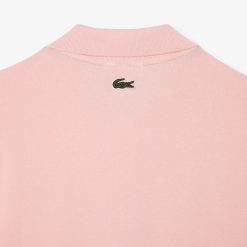 Polos | LACOSTE Polo Mini Pique Stretch Imprime Signature Lacoste