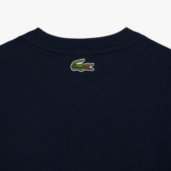 T-Shirts | LACOSTE T-Shirt En Jersey Avec Broderie