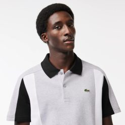 Polos | LACOSTE Polo Color-Block En Petit Pique De Coton