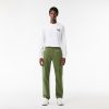 Pantalons & Shorts | LACOSTE Jean Regular Fit En Coton Et Teinture Minerale