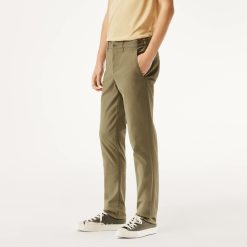 Pantalons & Shorts | LACOSTE Pantalon Chino Slim Fit En Coton Stretch