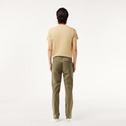 Pantalons & Shorts | LACOSTE Pantalon Chino Slim Fit En Coton Stretch