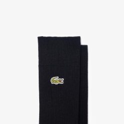 Chaussettes | LACOSTE Lot De 2 Paires De Chaussettes Unies Cotelees