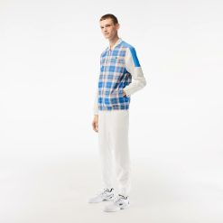 Vetements De Sport | LACOSTE Ensemble De Survetement Homme A Carreaux Lacoste Tennis