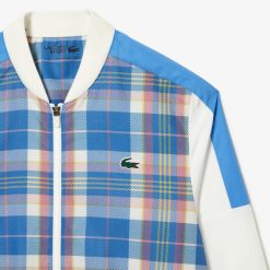 Vetements De Sport | LACOSTE Ensemble De Survetement Homme A Carreaux Lacoste Tennis