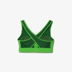 Brassieres & Leggings | LACOSTE Brassiere Sport Color-Block Stretch Maintien Moyen