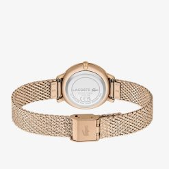 Montres | LACOSTE Montre 2 Aiguilles Suzanne Maille Ip Or Rose