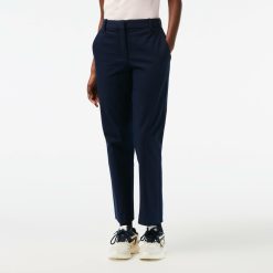 Pantalons & Shorts | LACOSTE Pantalon Chino Slim Fit En Coton Stretch