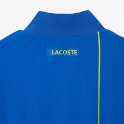 Vetements De Sport | LACOSTE Veste D'Apres Match Homme Lacoste Sport X Novak Djokovic