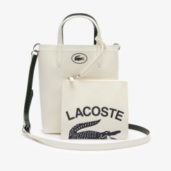 Sacs A Main & Cabas | LACOSTE Sac Cabas Vertical Anna Avec Pochette Plate