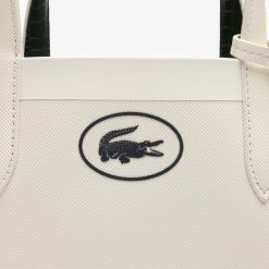 Sacs A Main & Cabas | LACOSTE Sac Cabas Vertical Anna Avec Pochette Plate