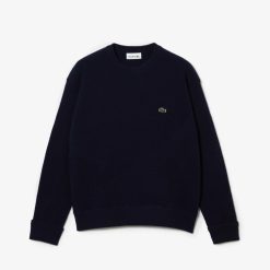 Pullovers | LACOSTE Pull Femme Lacoste Col Rond En Laine