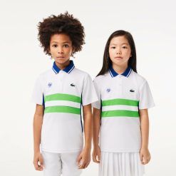 Vetements Fille | LACOSTE Polo Tennis Pique Ultra-Dry Sport Edition Roland Garros