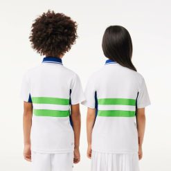 Vetements Fille | LACOSTE Polo Tennis Pique Ultra-Dry Sport Edition Roland Garros