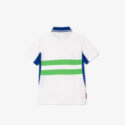 Vetements Fille | LACOSTE Polo Tennis Pique Ultra-Dry Sport Edition Roland Garros