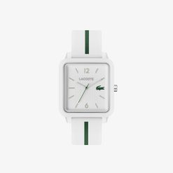 Montres | LACOSTE Montre 3 Aiguilles Lacoste.12.12 Studio Silicone Blanc