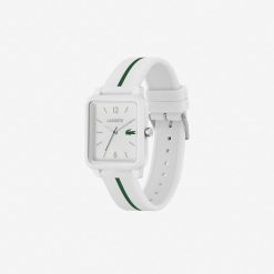 Montres | LACOSTE Montre 3 Aiguilles Lacoste.12.12 Studio Silicone Blanc