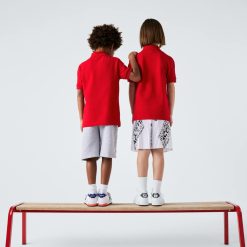 Vetements Fille | LACOSTE Polo Enfant Lacoste Regular Fit En Petit Pique Uni