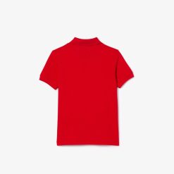 Vetements Fille | LACOSTE Polo Enfant Lacoste Regular Fit En Petit Pique Uni