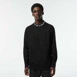 Sweatshirts | LACOSTE Sweatshirt Homme Lacoste Avec Col Sigle En Double-Face