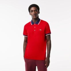 Polos | LACOSTE Polo Regular Fit Col Contraste