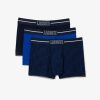 Sous-Vetements & Vetements D'Interieur | LACOSTE Lot De 3 Boxers Courts En Jersey De Coton Extensible