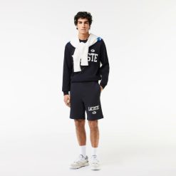 Sweatshirts | LACOSTE Sweatshirt Jogger En Molleton Floque Lacoste