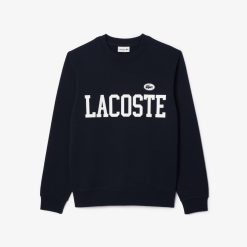 Sweatshirts | LACOSTE Sweatshirt Jogger En Molleton Floque Lacoste