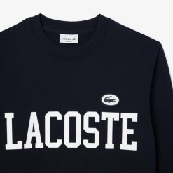 Sweatshirts | LACOSTE Sweatshirt Jogger En Molleton Floque Lacoste