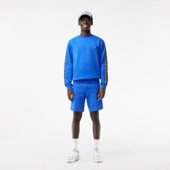 Pantalons & Shorts | LACOSTE Short Jogger En Molleton Avec Bande Siglee