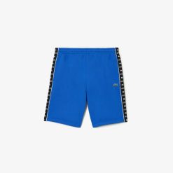 Pantalons & Shorts | LACOSTE Short Jogger En Molleton Avec Bande Siglee