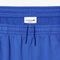 Pantalons & Shorts | LACOSTE Short Jogger En Molleton Avec Bande Siglee